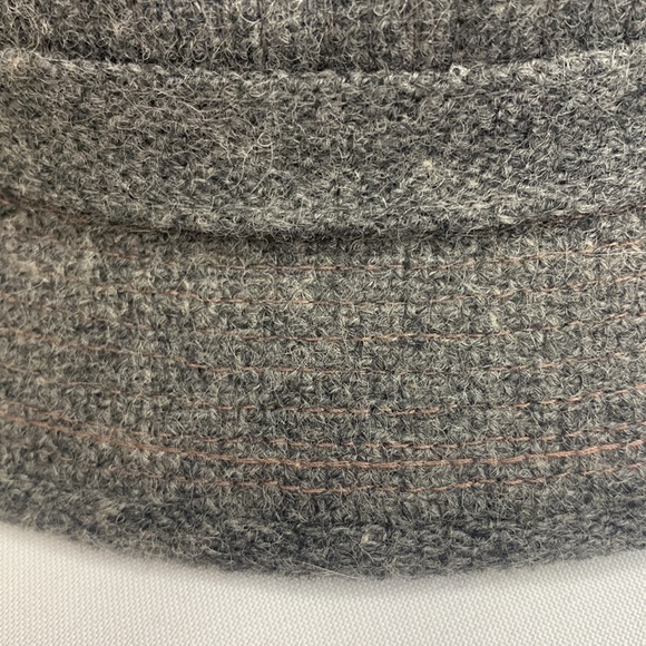 Vintage KANGOL DESIGN English Vagabond Fedora wool hat size Medium - Picture 17 of 17